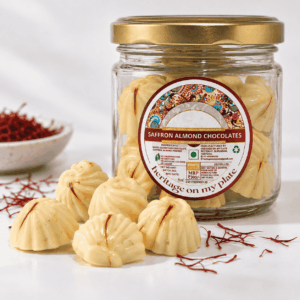 Saffron Almond Chocolate