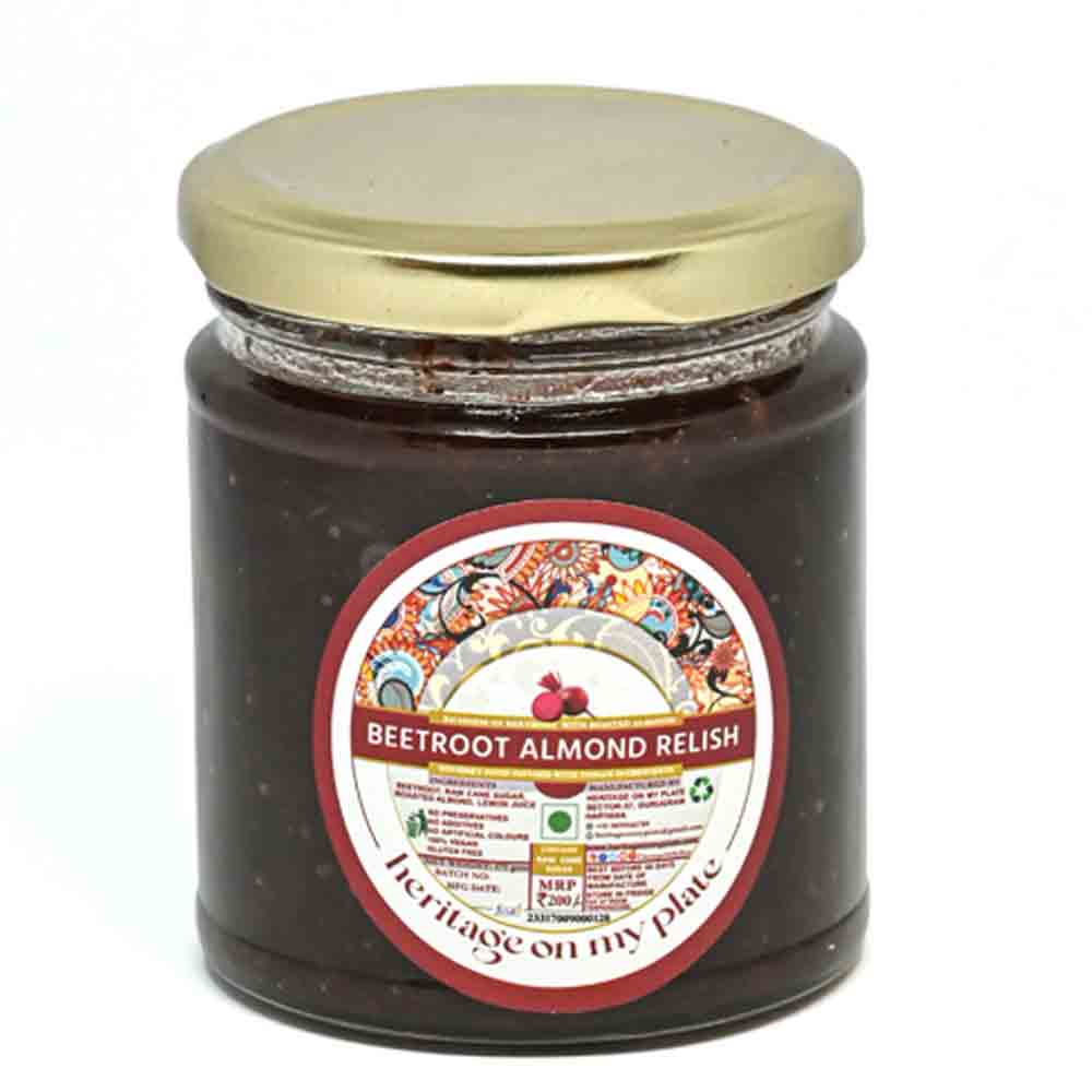 Beetroot Almond Relish