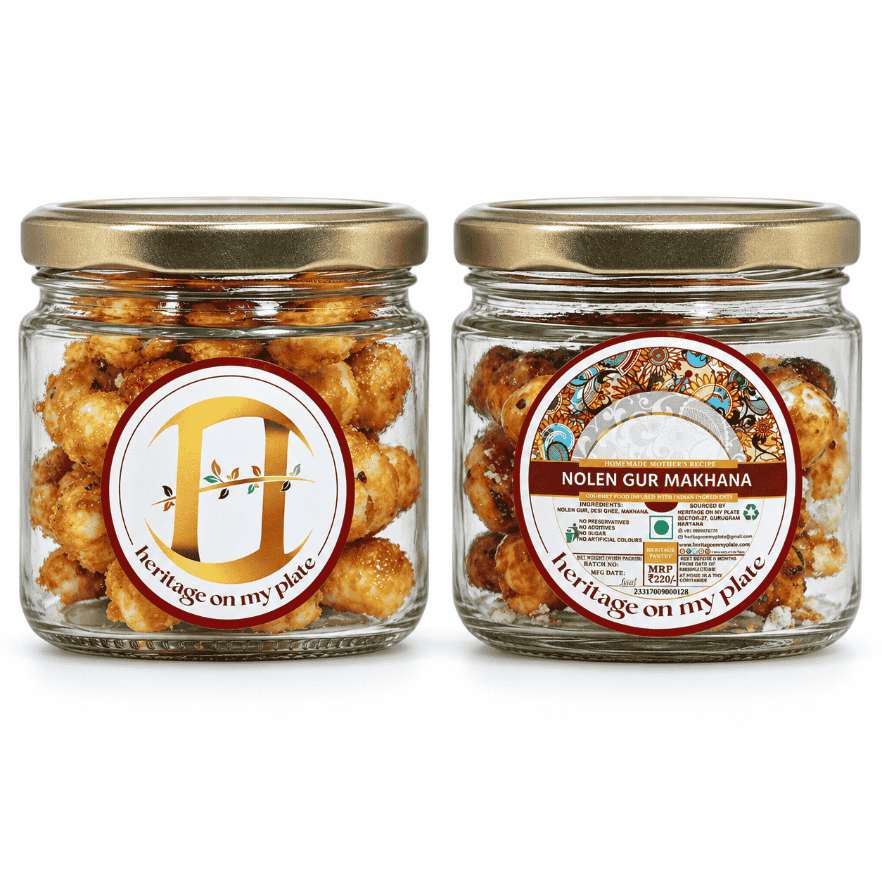 Nolen Gur Makhana (Date Palm Jaggery Fox Nuts) - Image 5