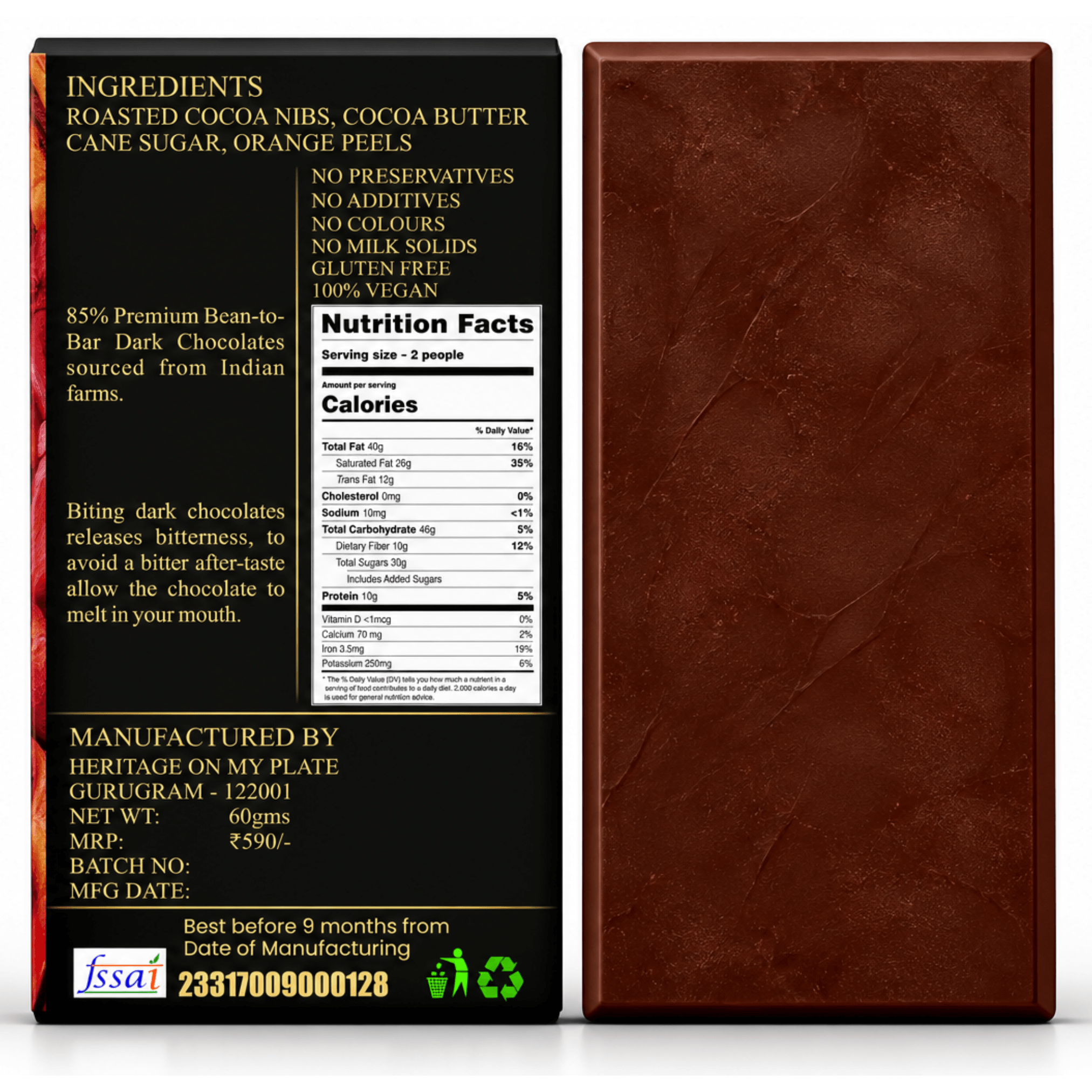 ORANGE - Dark Chocolate (Large Pack) - Image 4